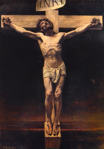 Christ on the Cross by Leon Joseph Florentin Bonnat